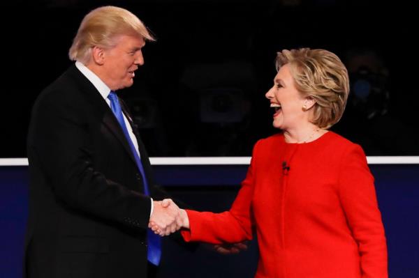 Do<em></em>nald Trump and Hillary Clinton.