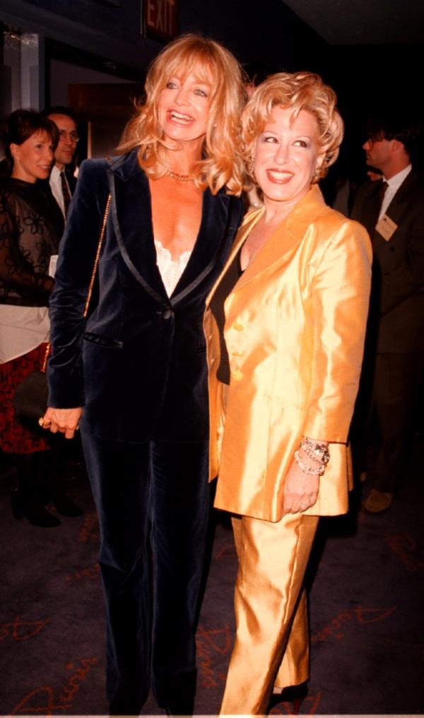 Goldie Hawn and Bette Midler at 