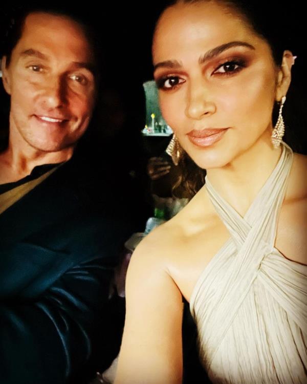 Camila Alves  and Matthew McConaughey