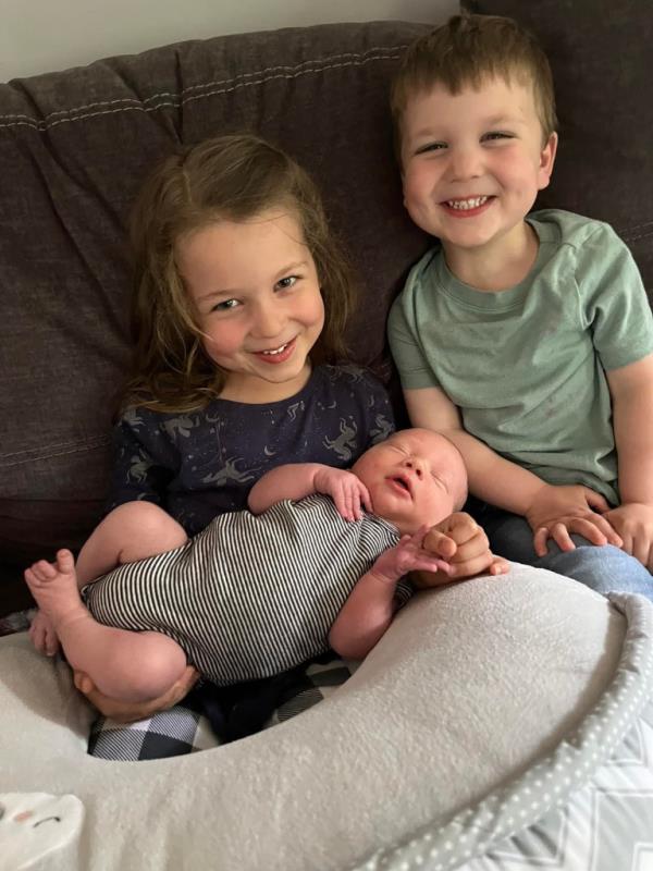 Cora, Dawson, and Callan Clancy