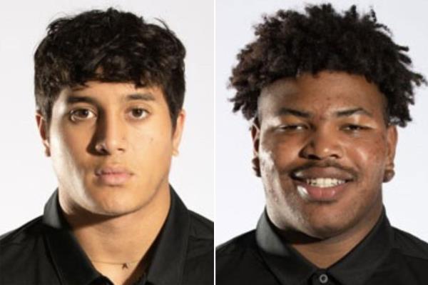 Pa'a Ewaliko (left) and Zavier Leo<em></em>nard were not criminally charged in co<em></em>nnection to the alleged attack.