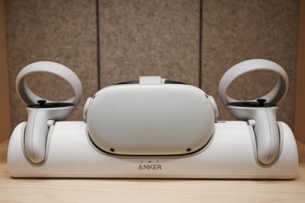 an Oculus Virtual Reality headset 