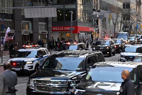 Trump's motorcade