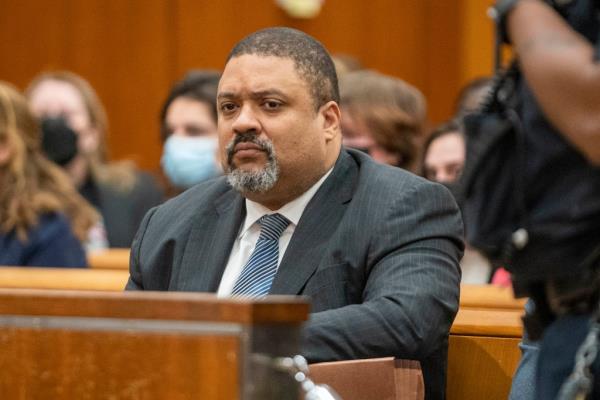 A picture of District Attorney Alvin L. Bragg.
