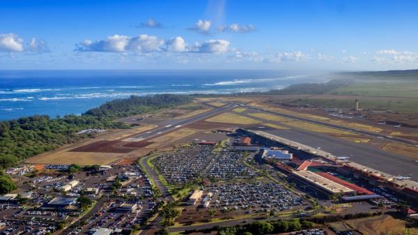OGG airport on Maui.