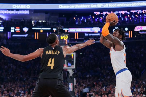 Julius Randle made just three shots in the Knicks' Game 4 win against the Cavaliers.