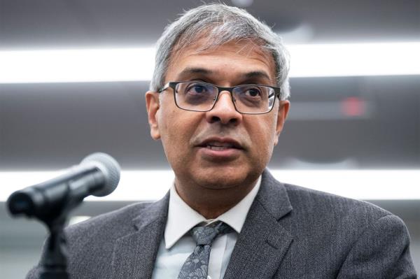 Bhattacharya is known for spreading anti-COVID sentiments on Twitter. 