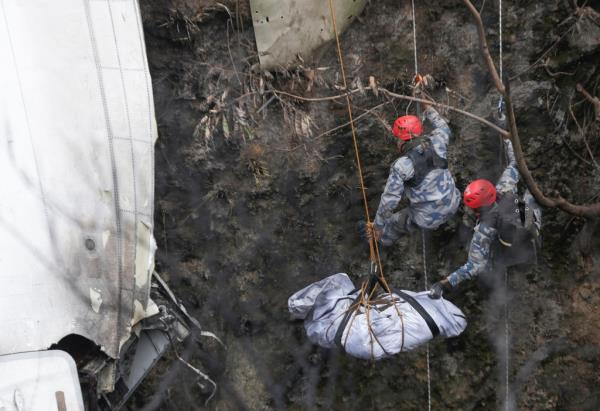 So far, 68 bodies have been removed from the wreckage, but all 72 people who were aboard the flight were feared dead. 