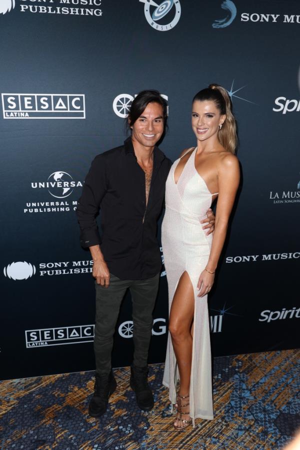 Julio Iglesias Jr. (left) revealed Tuesday while appearing on Tameron Hall's talk show to promote his new album 