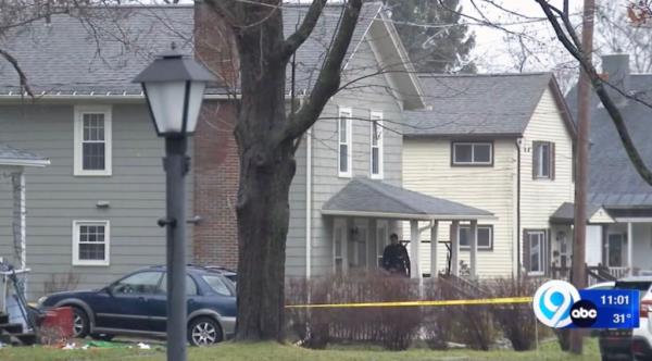 The Baldwinsville home wher<em></em>e the murder-suicide took place.
