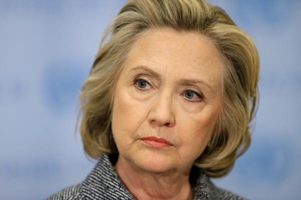A picture of Hillary Clinton.