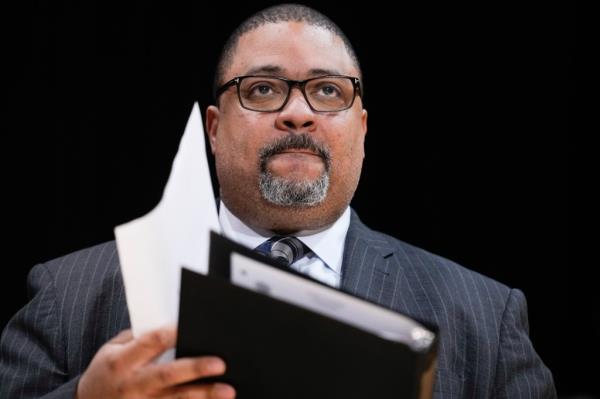 Manhattan District Attorney Alvin Bragg.