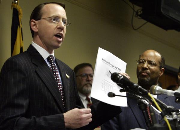 A picture of U.S. Attorney Rod Rosenstein.