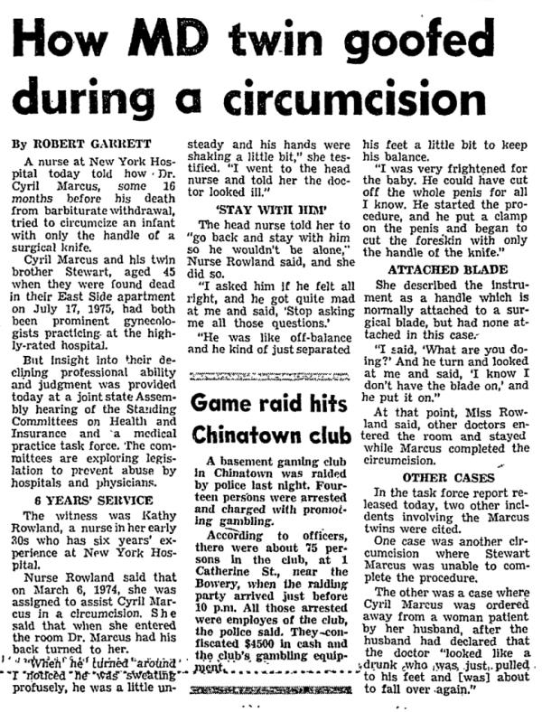 New York Post April 1977