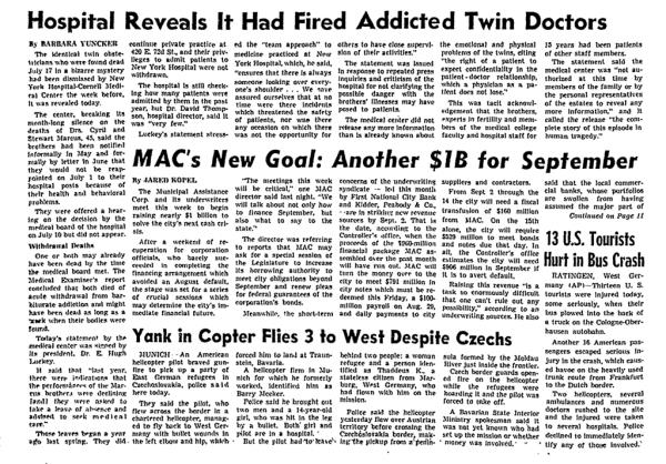New York Post August 18 1975