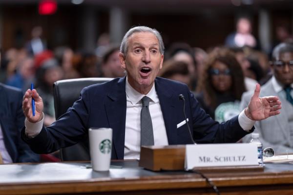Starbucks interim CEO Howard Schultz
