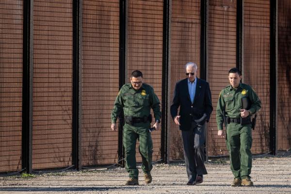 Biden made the first border trip of his presidency while traveling to Mexico City.
