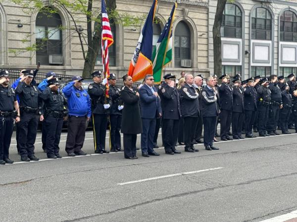 Memorial ceremony for Troy Patterson