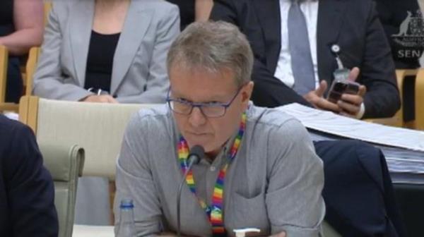 Jim Betts was grilled on the hotties list at senate estimates on Monday