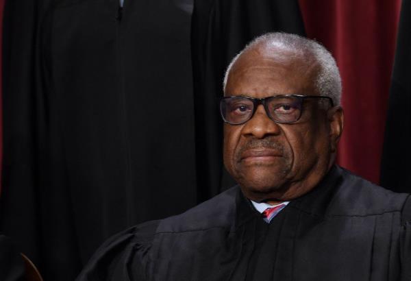 US Supreme Court Justice Clarence Thomas.