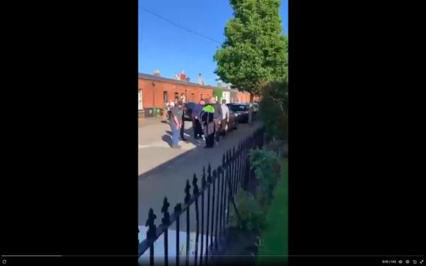 Mr Steenson claims gardai arrested the man outside his co<em></em>nstituency office